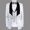 White tuxedo three piece suit